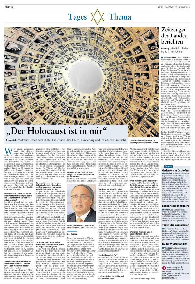 Artikel Holocaust in mir